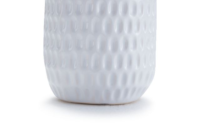 Celia White Small Vase