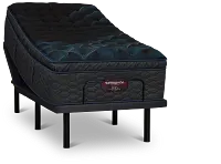 Simmons Beautyrest World Class Level 4 Firm Baselogic Gold Adjustable Base Mattress Set