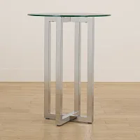 Amalfi Glass Pub Table