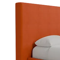Grayton Joya Orange 54" Upholstered Platform Bed