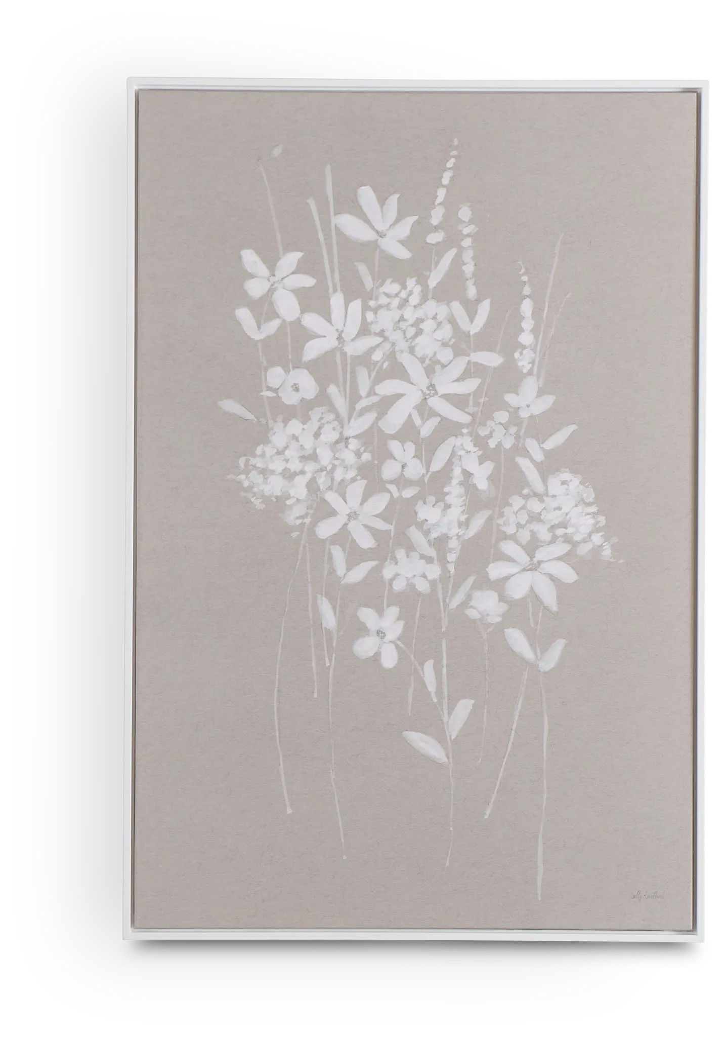 Franni Beige Framed Wall Art