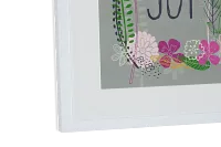 Joy Multicolored Framed Wall Art