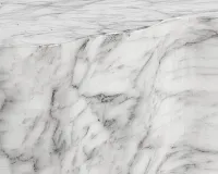 Aviva Light Gray Marble End Table