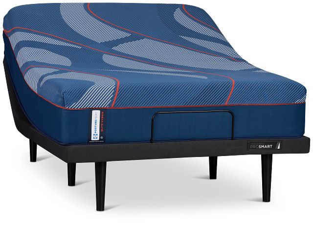 Posturepedic Elite Spring Albany 2 Medium Ergo Prosmart Adjustable Mattress Set