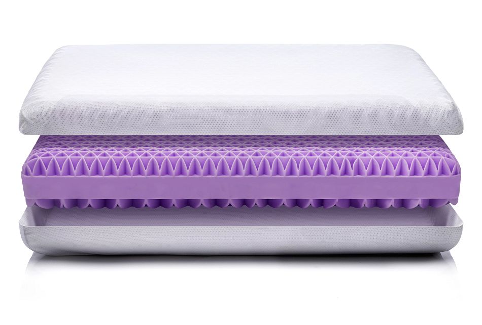 purple pillow