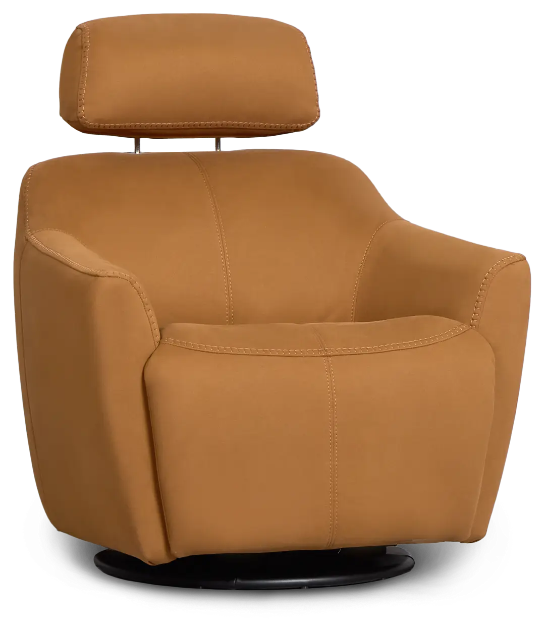 Aria Medium Brown Micro Power Swivel Recliner Aria Medium Brown Micro Power Swivel Recliner