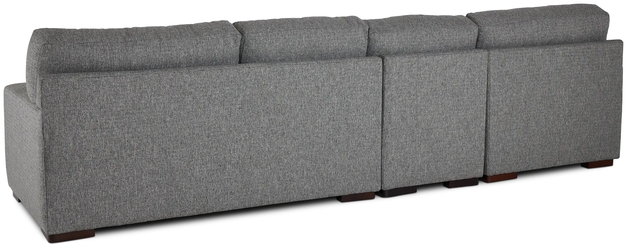 Veronica Dark Gray Down Small Left Chaise Sectional Veronica Dark Gray Down Small Left Chaise Sectional