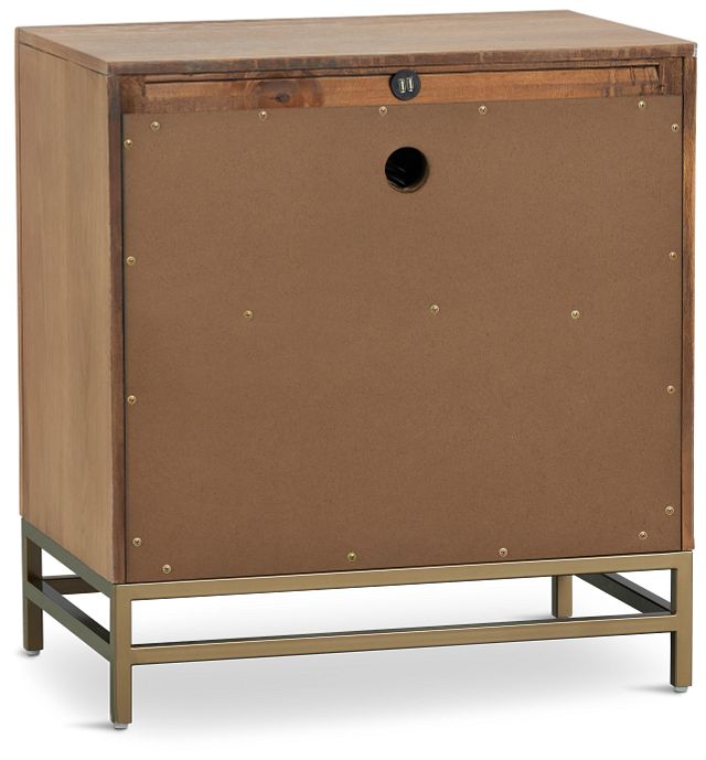 Provo Mid Tone Drawer Nightstand