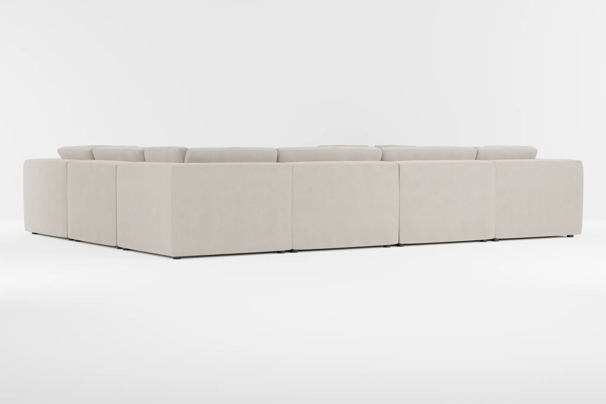 Destin Revenue Beige Fabric 8-piece Modular Sectional Destin Revenue Beige Fabric 8-piece Modular Sectional