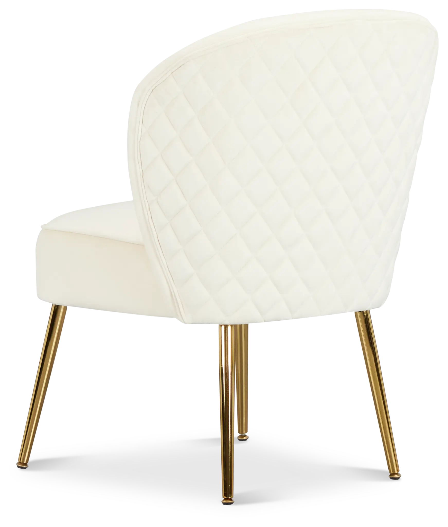 Tami White Velvet Accent Chair Tami White Velvet Accent Chair