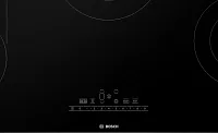 Bosch 800 Series Black 36" Electric Cook Top