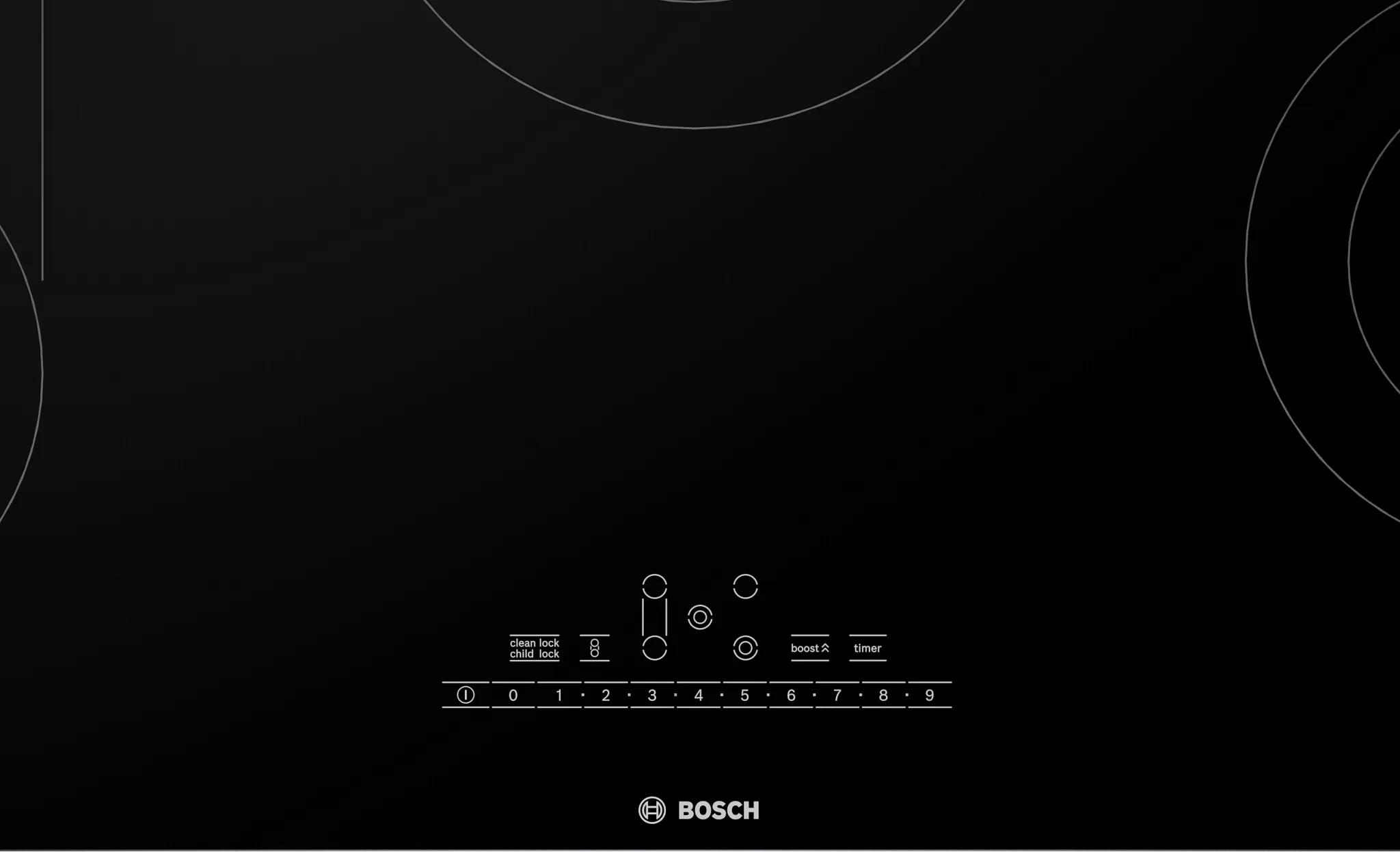Bosch 800 Series Black 36" Electric Cook Top
