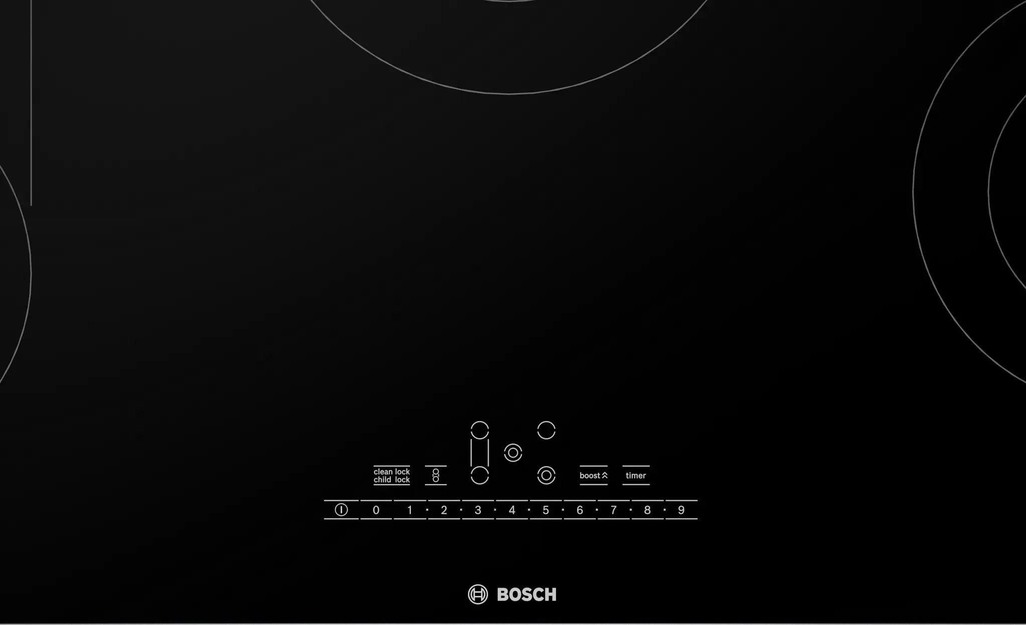 Bosch 800 Series Black 36" Electric Cook Top Bosch 800 Series Black 36" Electric Cook Top