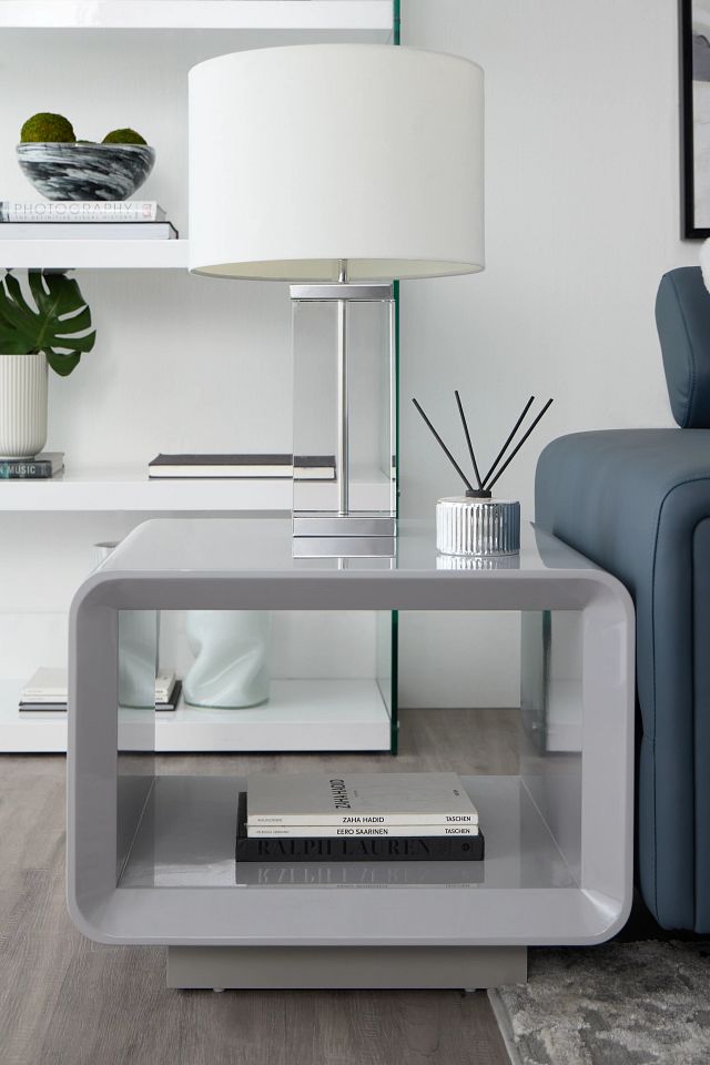 Zayden Gray End Table