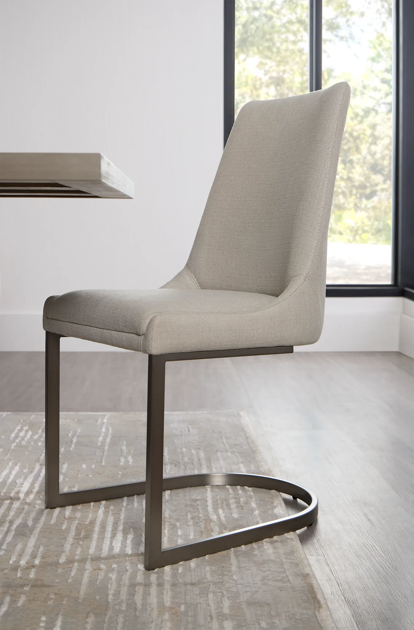 Madden Light Tone Upholstered Side Chair