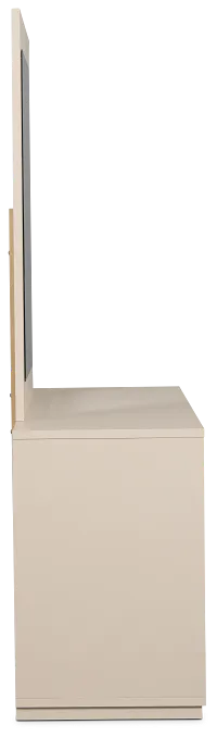 Valencia Light Tone Dresser & Mirror