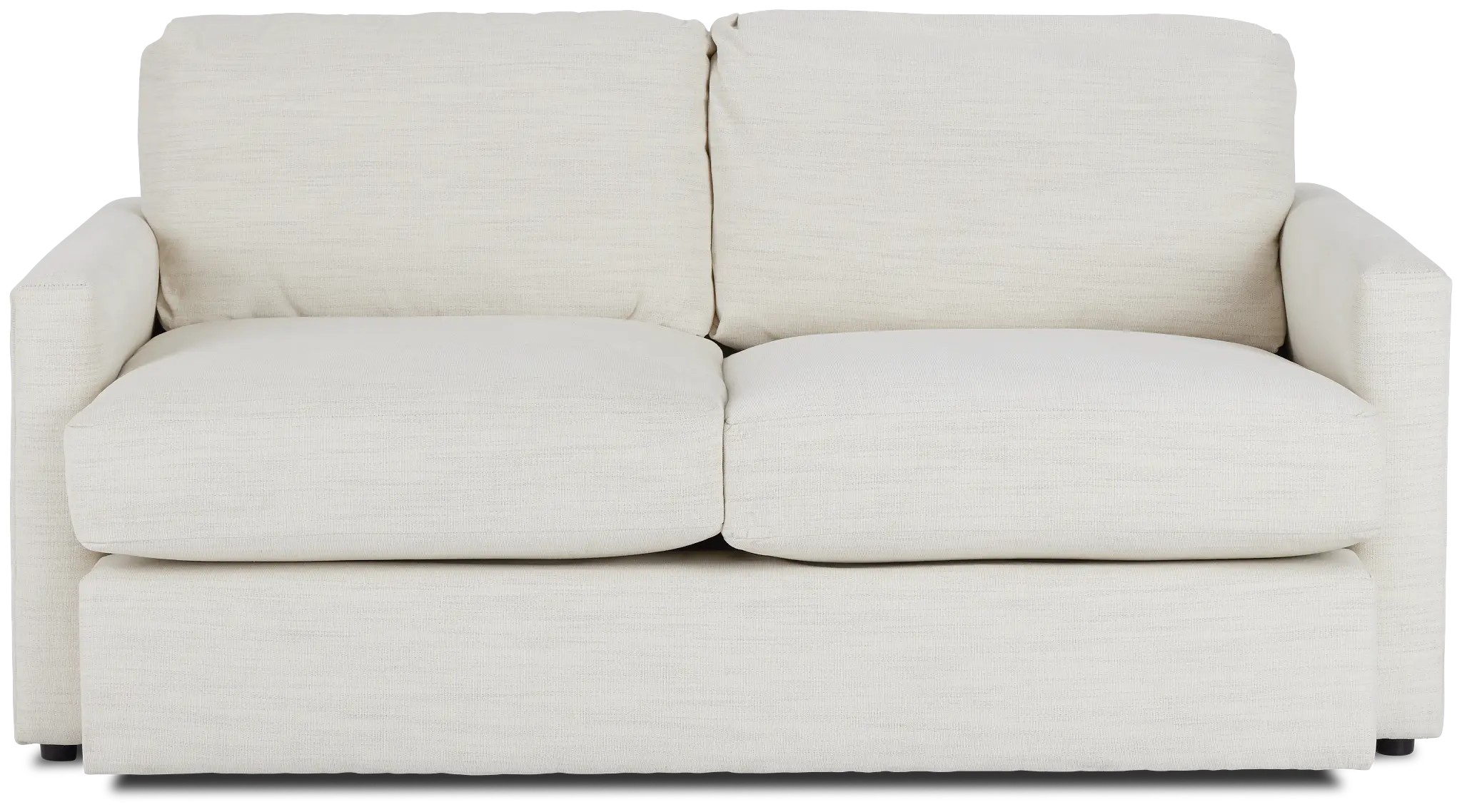Noah Ivory Fabric Loveseat Noah Ivory Fabric Loveseat
