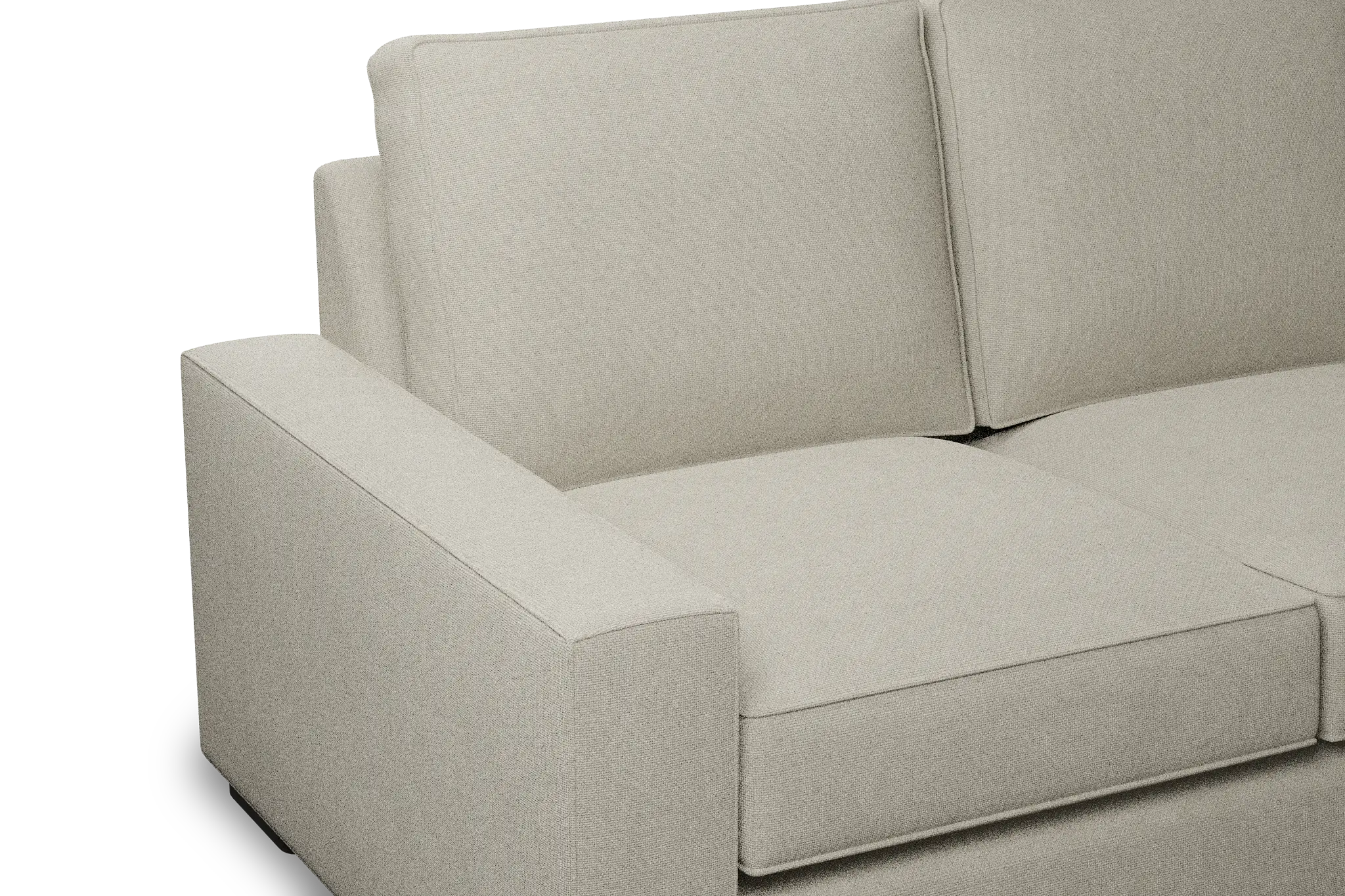 Edgewater Suave Beige 96" Sofa W/ 3 Cushions Edgewater Suave Beige 96" Sofa W/ 3 Cushions