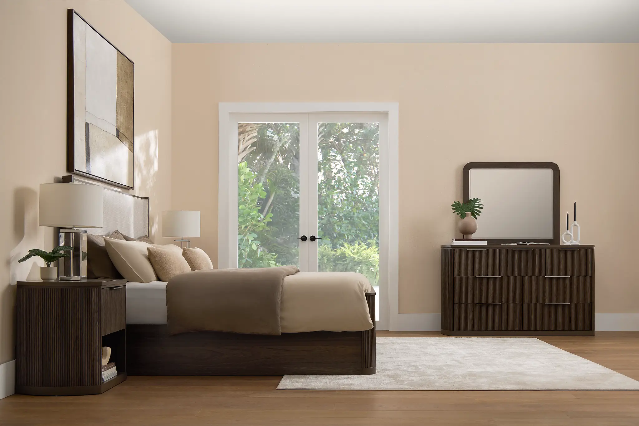 Camden Dark Tone Uph Panel Bed Camden Dark Tone Uph Panel Bed