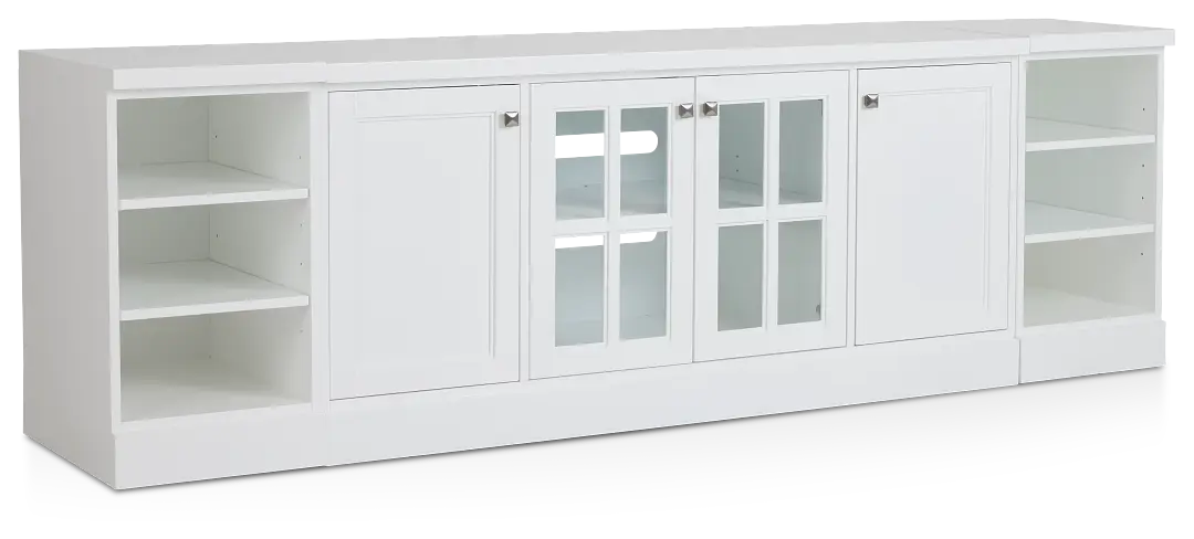 Newport White 96" Tv Stand Newport White 96" Tv Stand