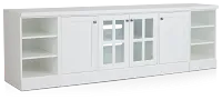 Newport White 96" Tv Stand