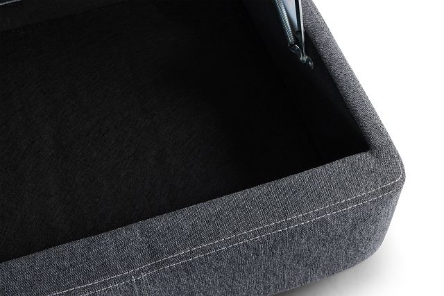 Callum Dark Gray Storage Small Right Dual Power Chaise Sleeper Sectional