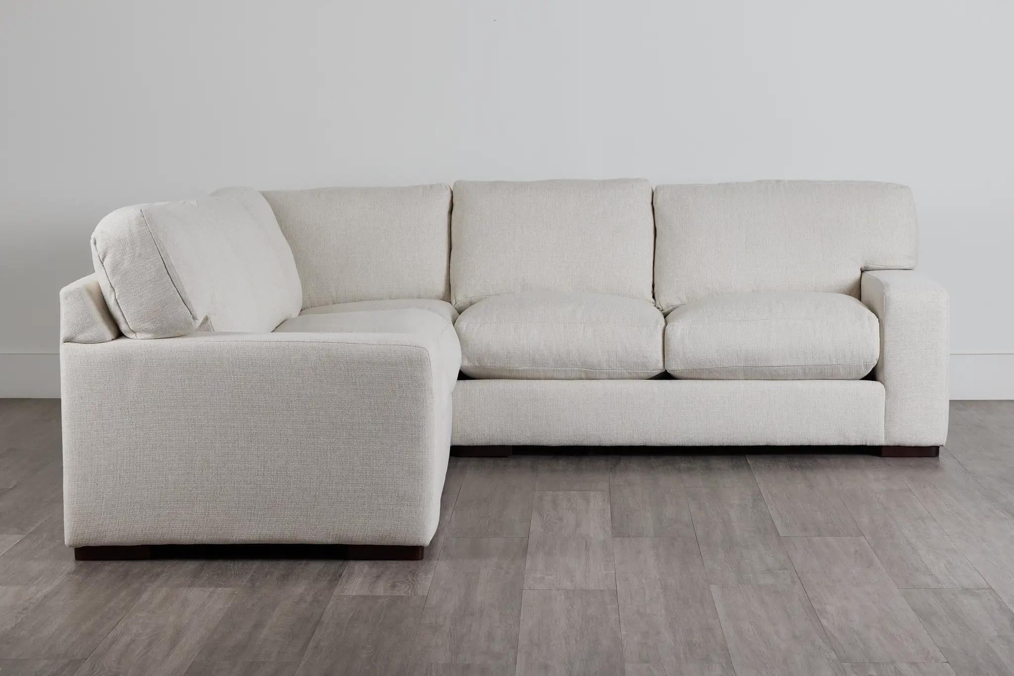 Veronica White Down Small Two-arm Sectional Veronica White Down Small Two-arm Sectional