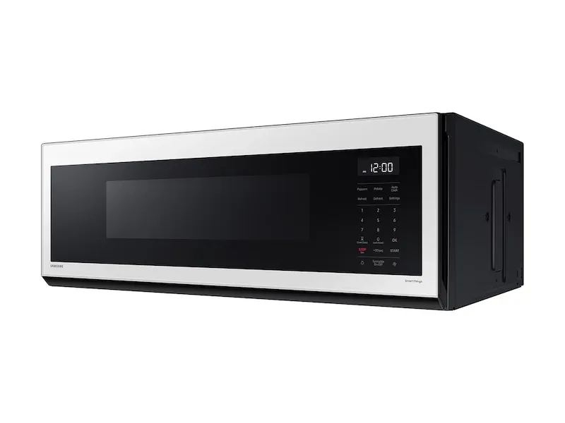 Samsung Bespoke Series White Over-the-range Microwave