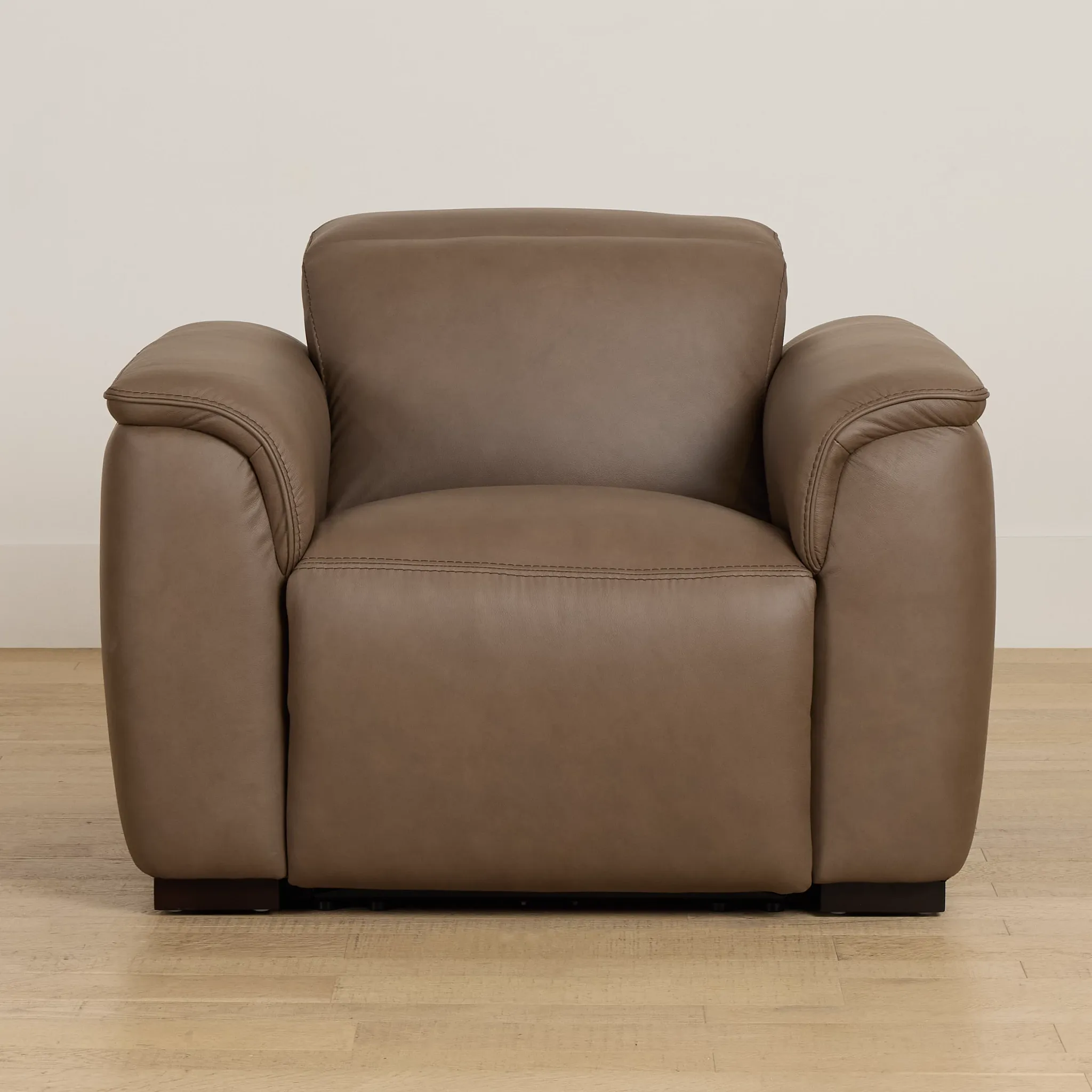Flexsteel Brodie Dark Brown Lthr/vinyl Power Recliner