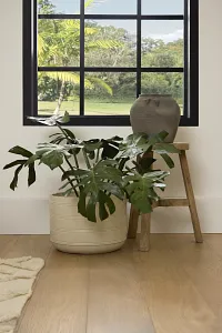 Kenna Ivory Set Of 2 Planter