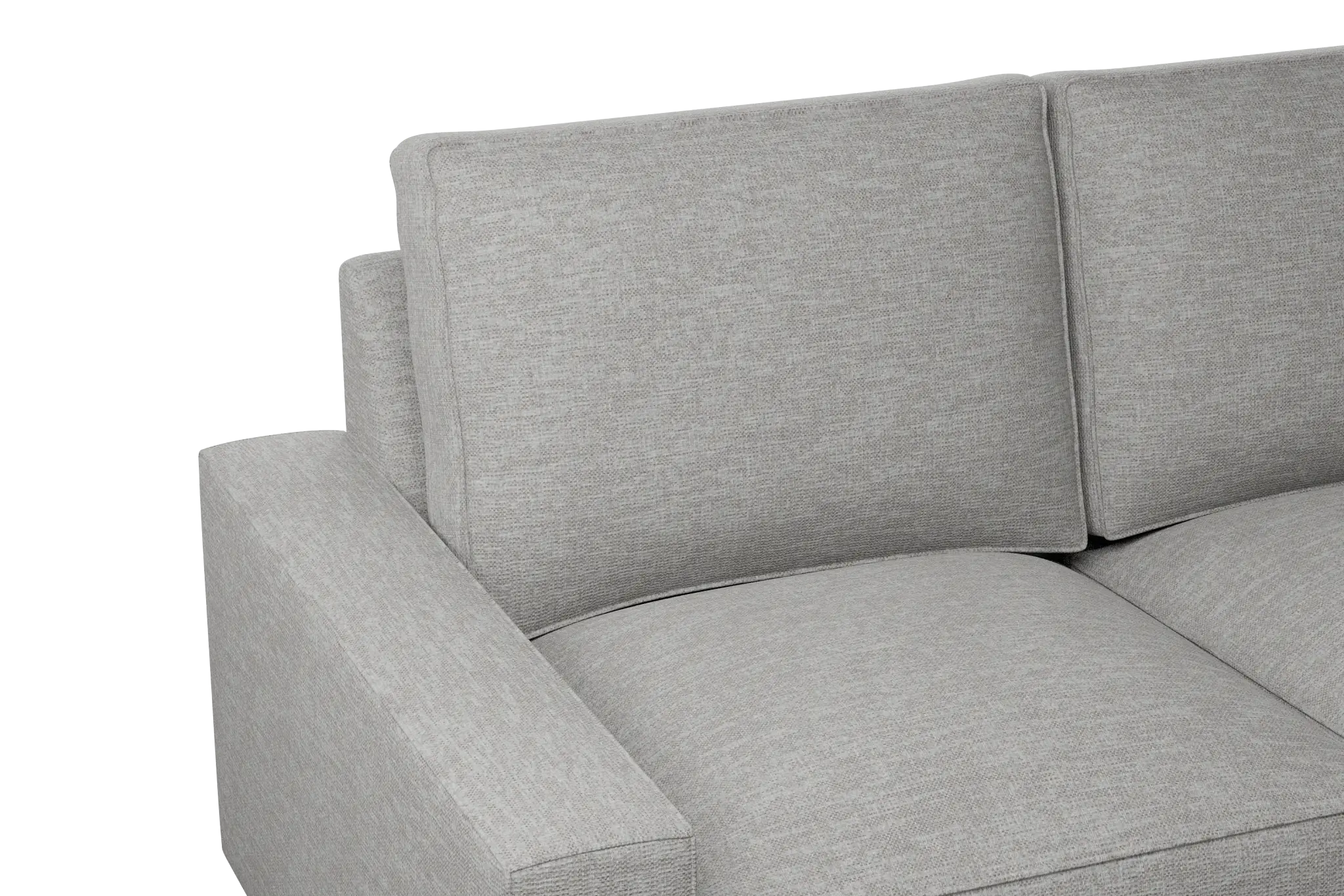 Edgewater Victory Gray Medium Right Chaise Sectional Edgewater Victory Gray Medium Right Chaise Sectional