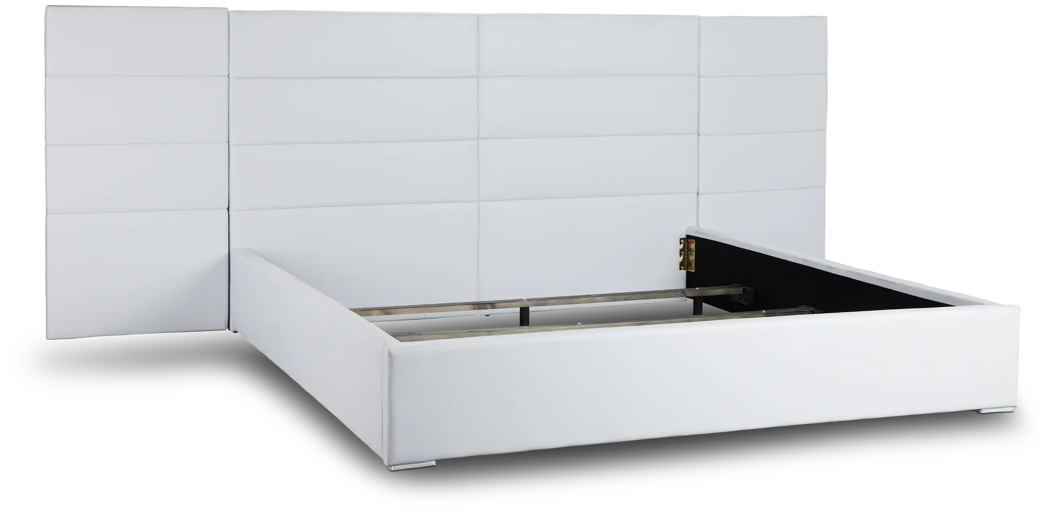 Doral White Uph Spread Bed Doral White Uph Spread Bed