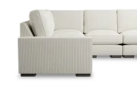 Edgewater Lucy Light Beige Medium Two-arm Sectional