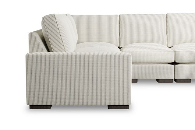 Edgewater Lucy Light Beige Medium Two-arm Sectional