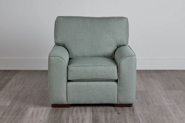 Austin Green Fabric Chair