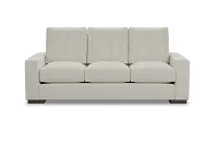 Edgewater Lucy Light Beige 84" Sofa W/ 3 Cushions