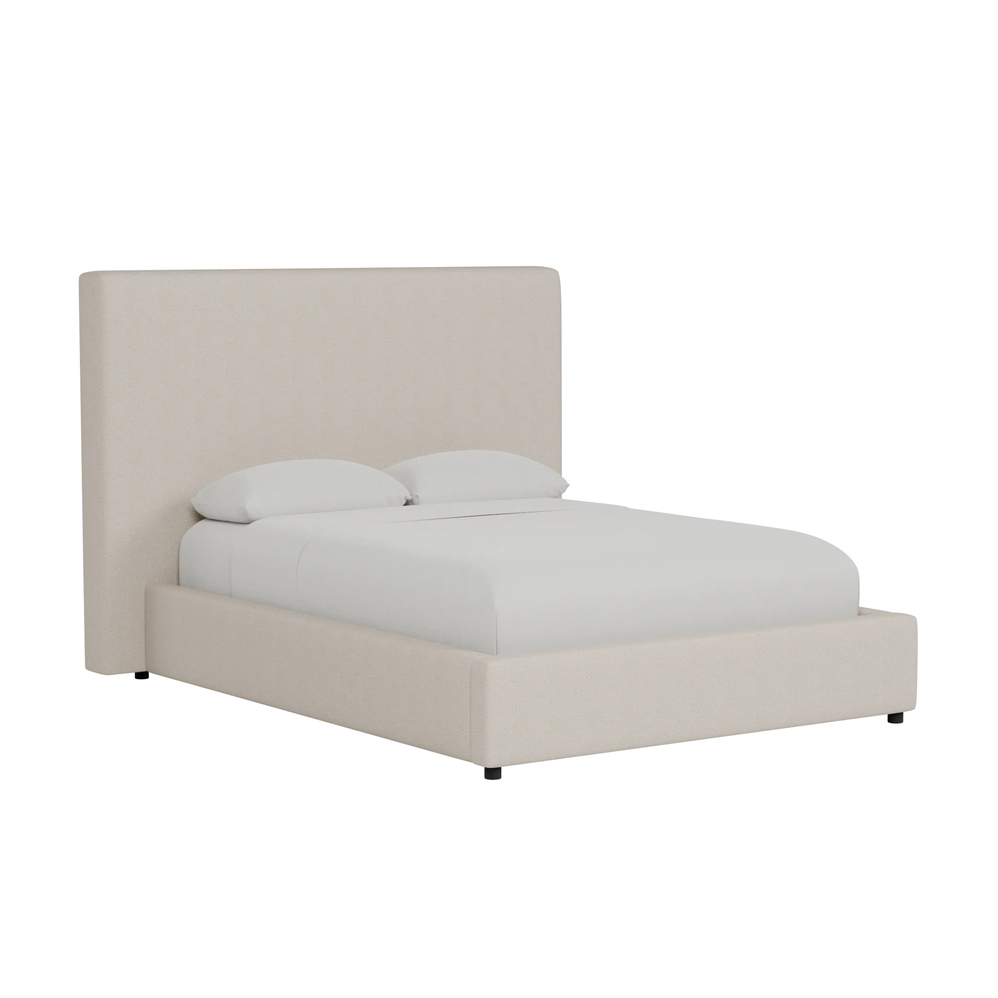 Grayton Gellar Brown 54" Upholstered Platform Bed