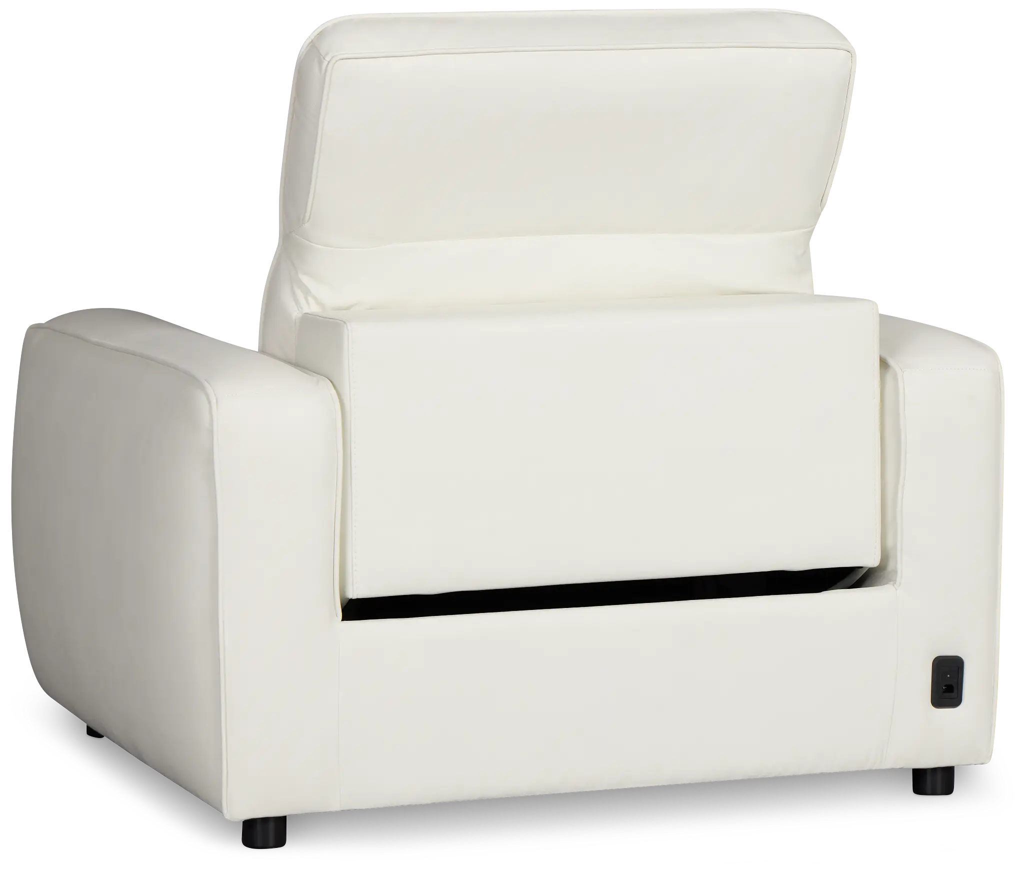 Tidal White Lthr/vinyl Power Recliner Tidal White Lthr/vinyl Power Recliner