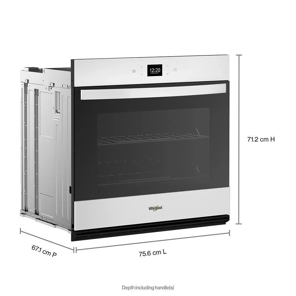 Whirlpool 5030l Series White Electric Oven