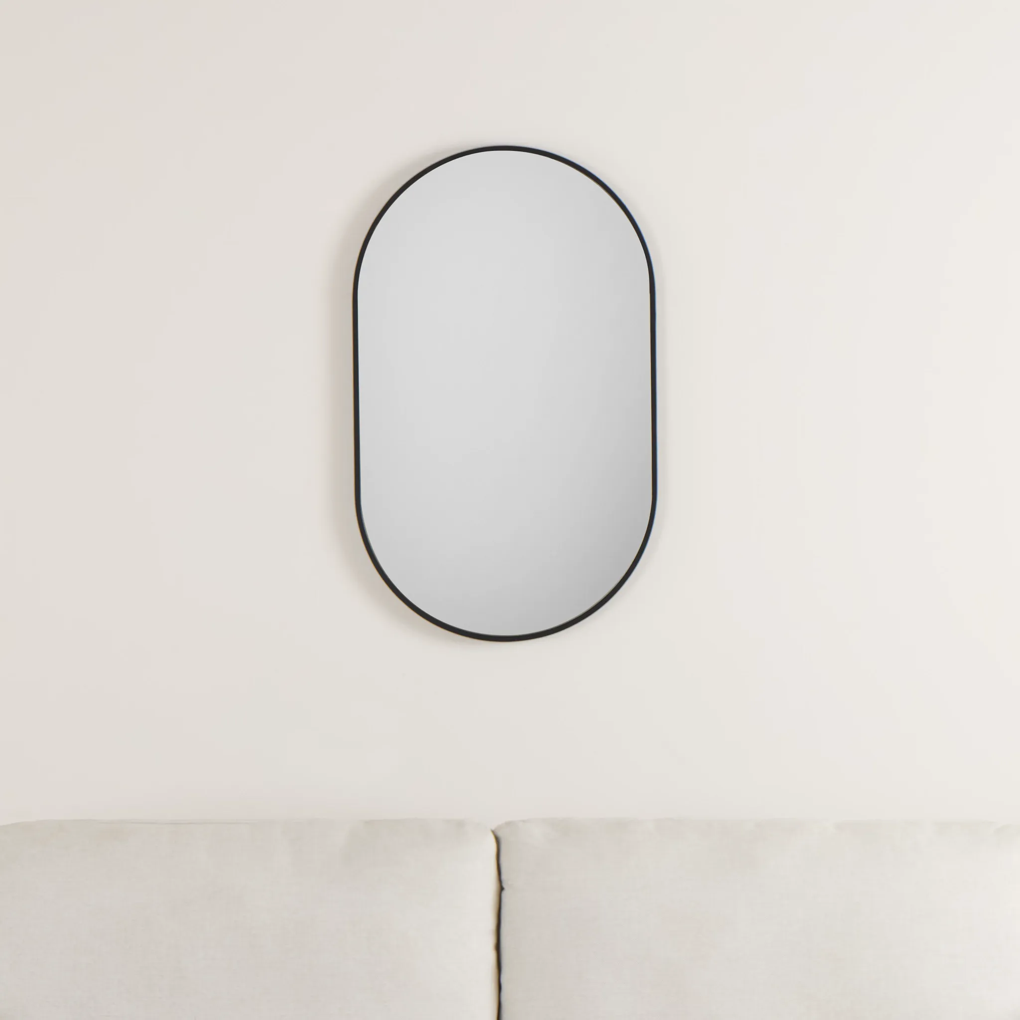Oval Black Mirror