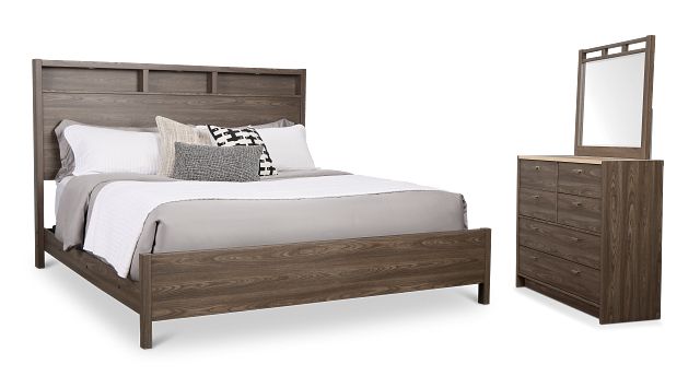 Warren Gray Panel Bedroom