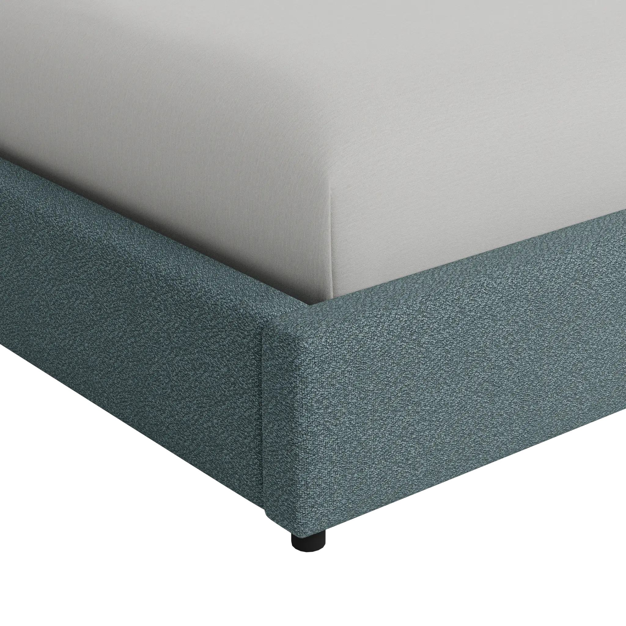 Grayton Sutton Blue 54" Upholstered Platform Bed Grayton Sutton Blue 54" Upholstered Platform Bed