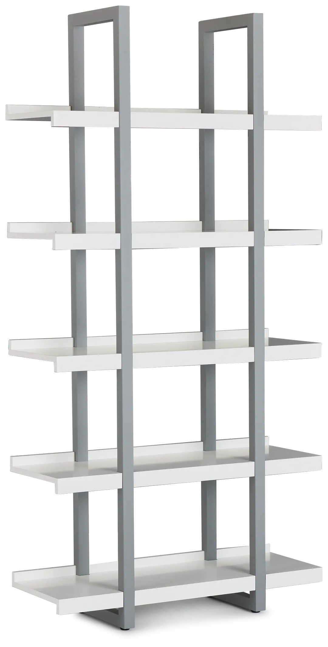 Clark White Bookcase
