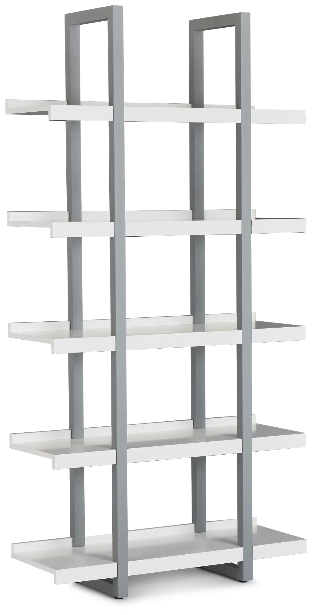 Clark White Bookcase