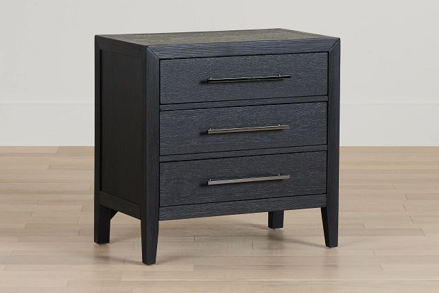 Alden Black Nightstand