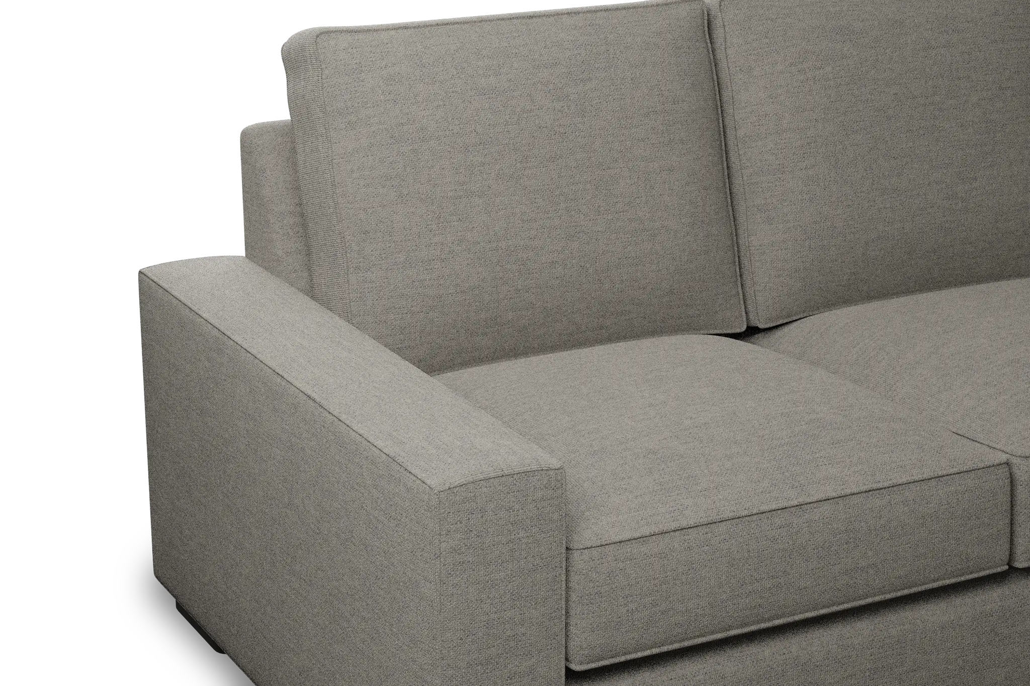 Edgewater Maguire Pewter 96" Sofa W/ 3 Cushions Edgewater Maguire Pewter 96" Sofa W/ 3 Cushions