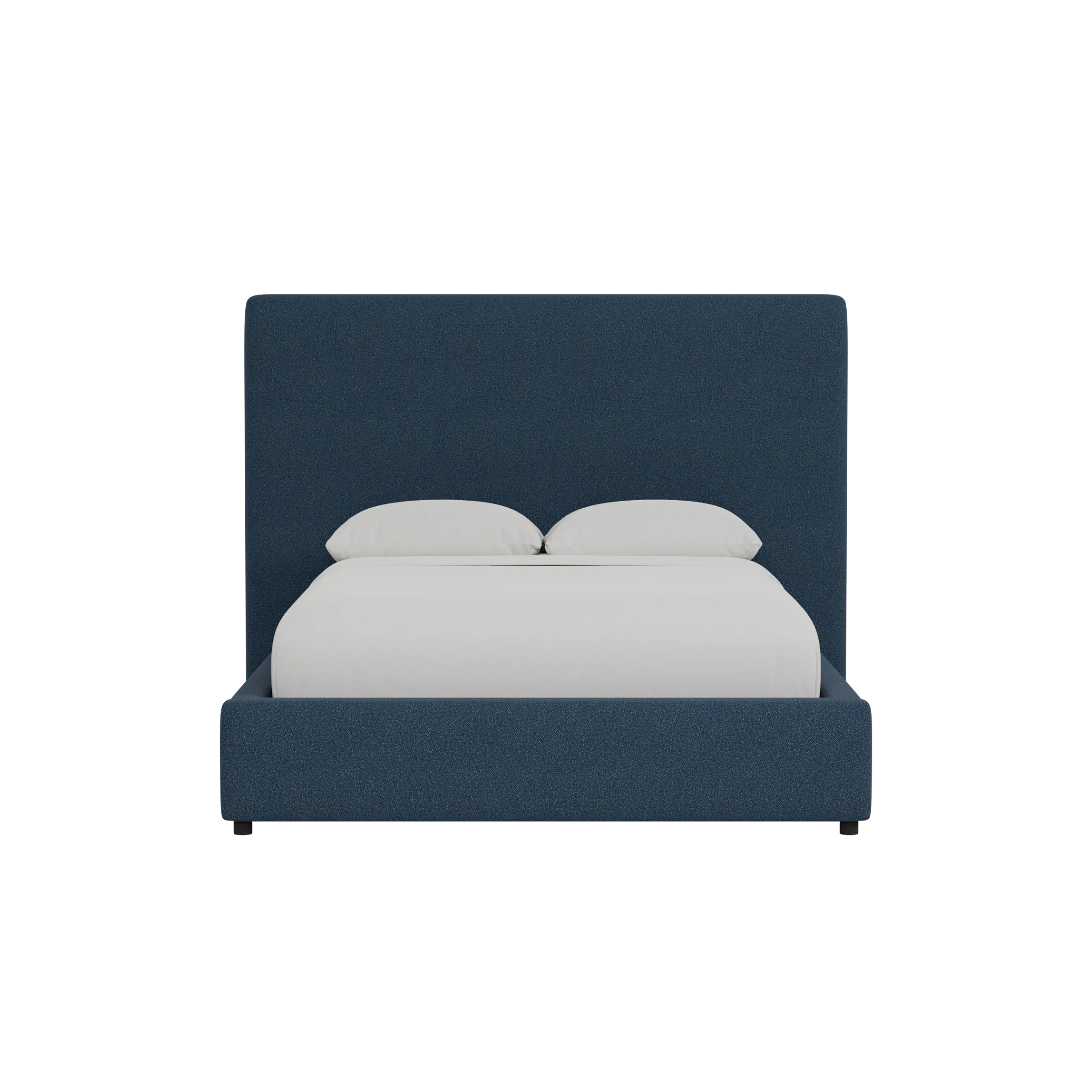 Grayton Elite Navy 54" Upholstered Platform Bed