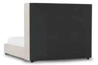 Captiva Linen Beige 60" Upholstered Shelter Bed