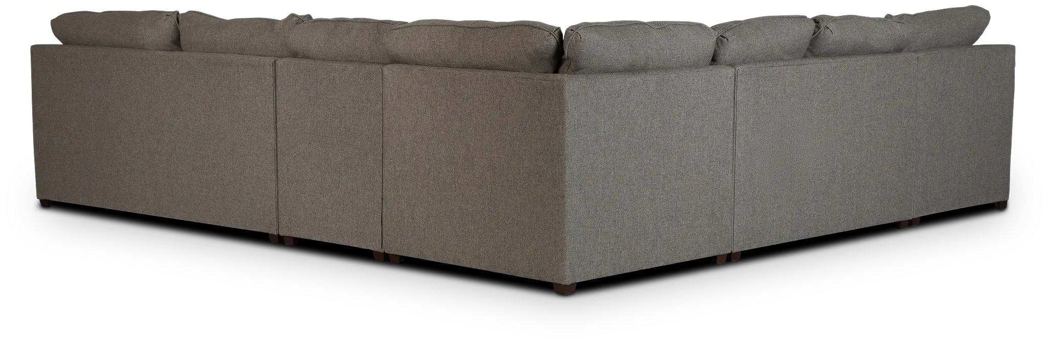 Asheville Brown Fabric Left Chaise Memory Foam Sleeper Sectional Asheville Brown Fabric Left Chaise Memory Foam Sleeper Sectional