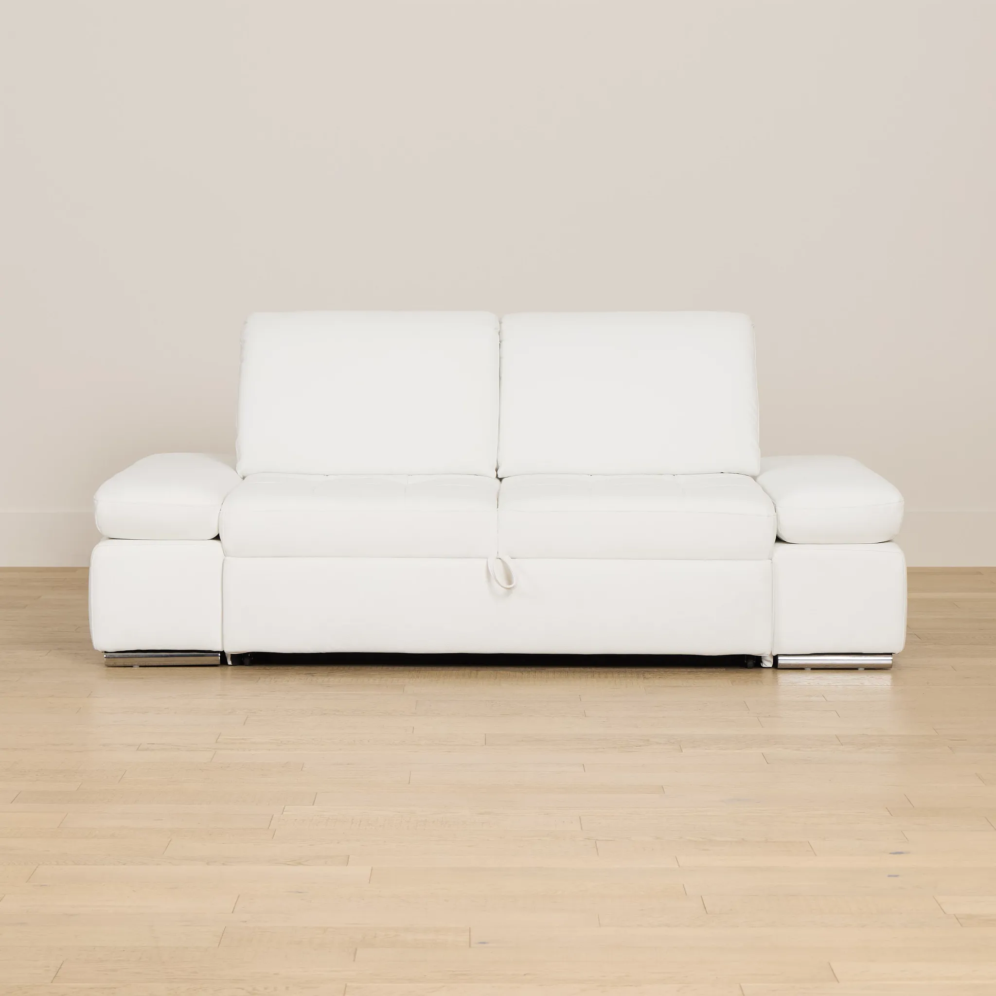 Eden White Micro Popup Sofa Sleeper